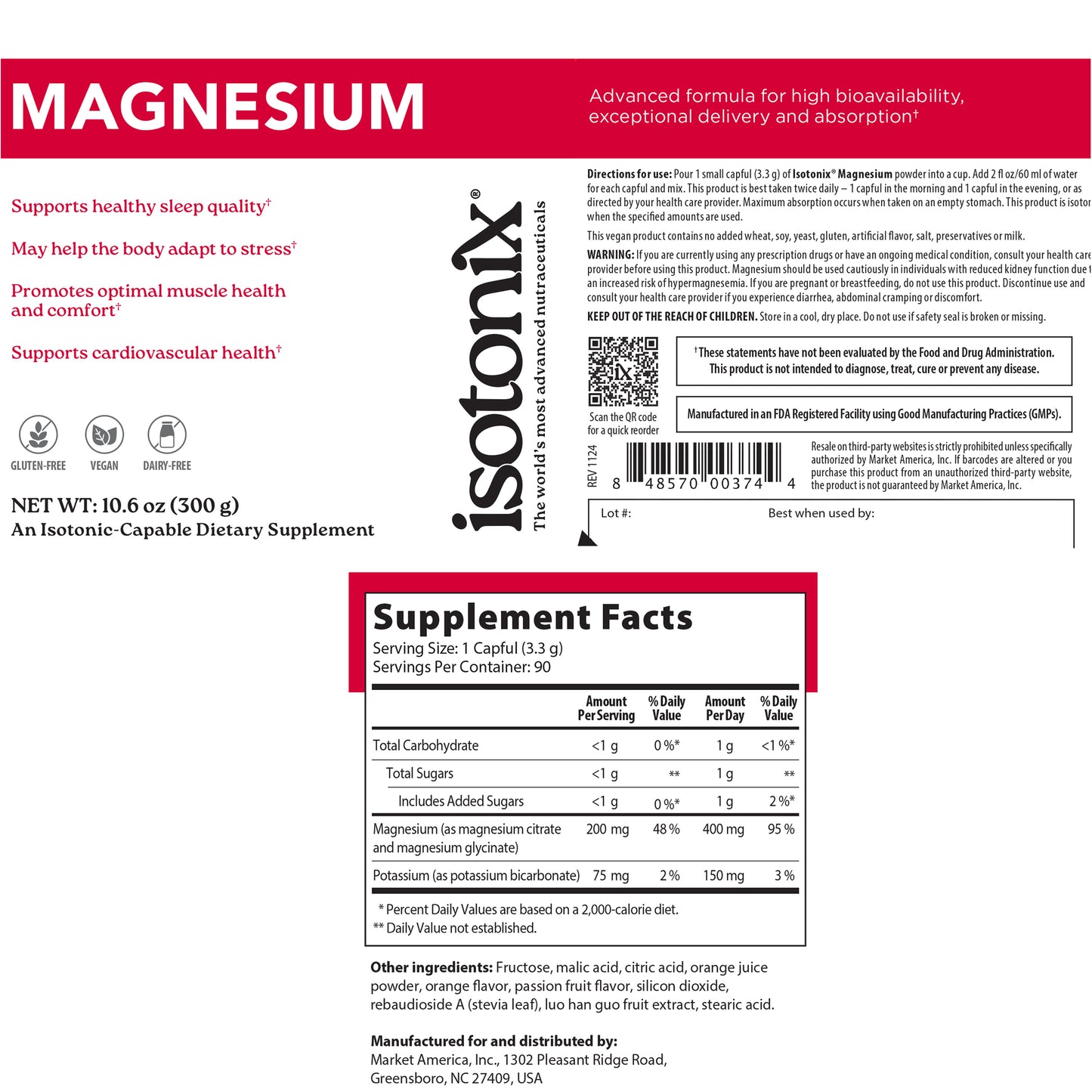 Isotonix® Core 3 Health OPC-3 100g Prime NAD+ Magnesium 3pcs NEW