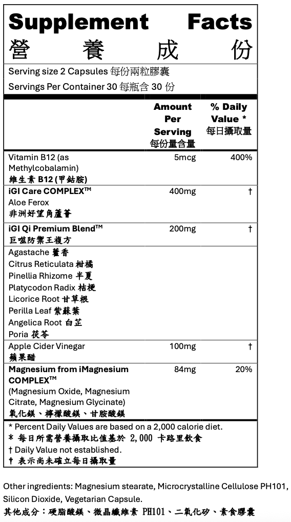 iHealth αLF iRespir No.1 清肺排毒胶囊 60 粒
