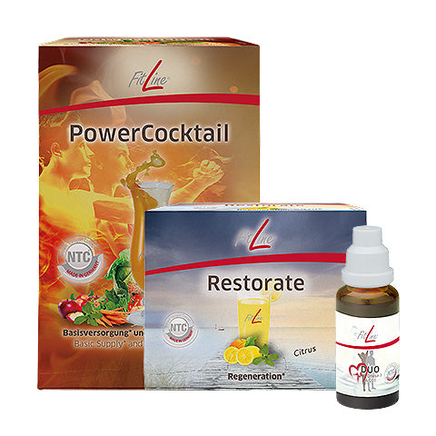 PM FitLine Optimal Set Extra with PowerCocktail 3pcs NEW