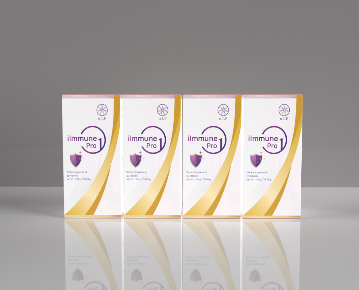 4 Bottles iHealth iImmune Pro No.1 Enhanced Immune Defense 60 Capsules ea