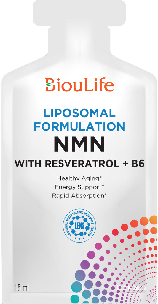 BiouLife NMN PLUS(含白藜芦醇 + B6)30x15ml 新品