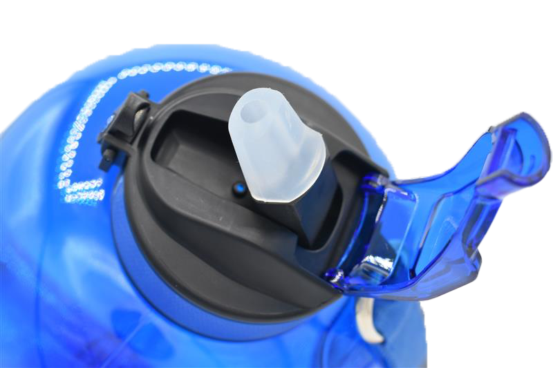 Enagic Kangen Leveluk Sports Water Bottle One Gallon Silk Screened Blue NEW