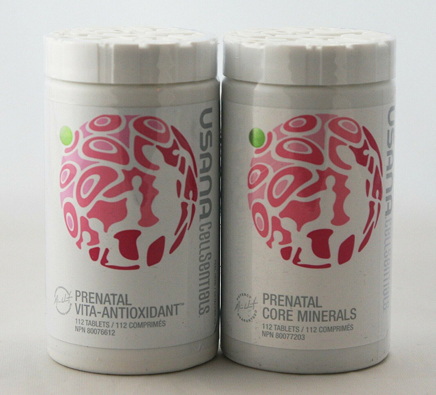 3 套全新未拆封 USANA 产前细胞基本营养素(核心矿物质+抗氧化维生素)