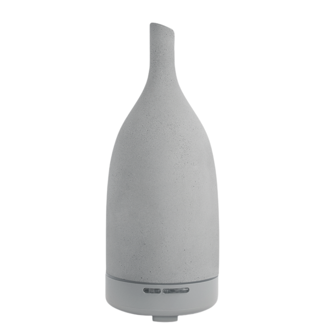 Saje Aroma Om 哑光陶瓷扩散器 Wellness Purify 加湿器 灰色 新品
