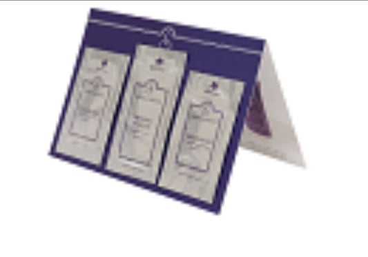 NHT Global Skindulgence 30 Minute Firming System Set Intro Card 5 Packs NEW