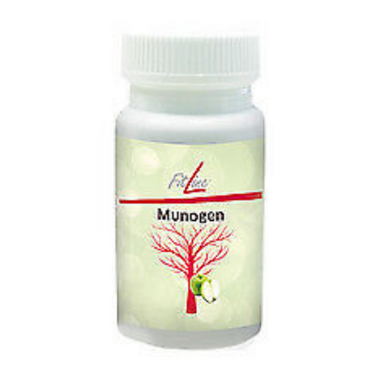 PM FitLine Munogen 整体天然生物活性维生素减少疲劳 60 粒胶囊全新