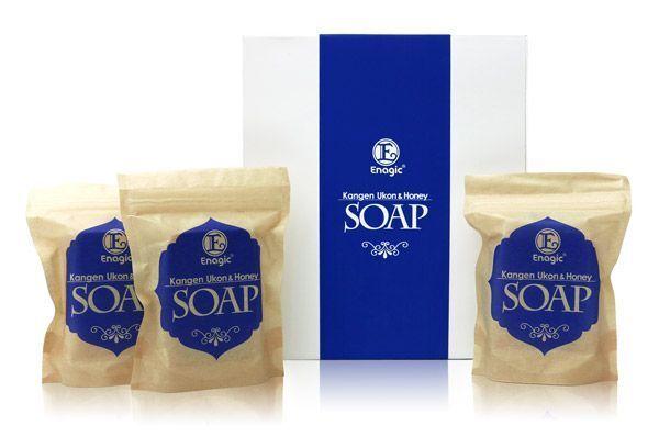 Enagic Kangen Ukon Soap DD Combo Honey Citrus Traditional Natural 32 Bars NEW