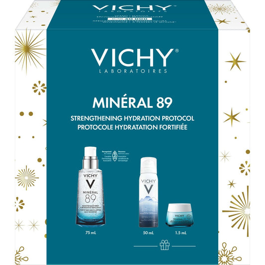 薇姿矿物 89 增强套装日常强化丰盈保湿 4 件套新品