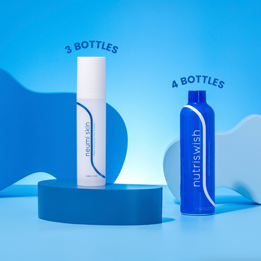 Neumi 迷你套装 3 瓶 Neumi Skin 4 瓶 NutriSwish 7 件装 全新