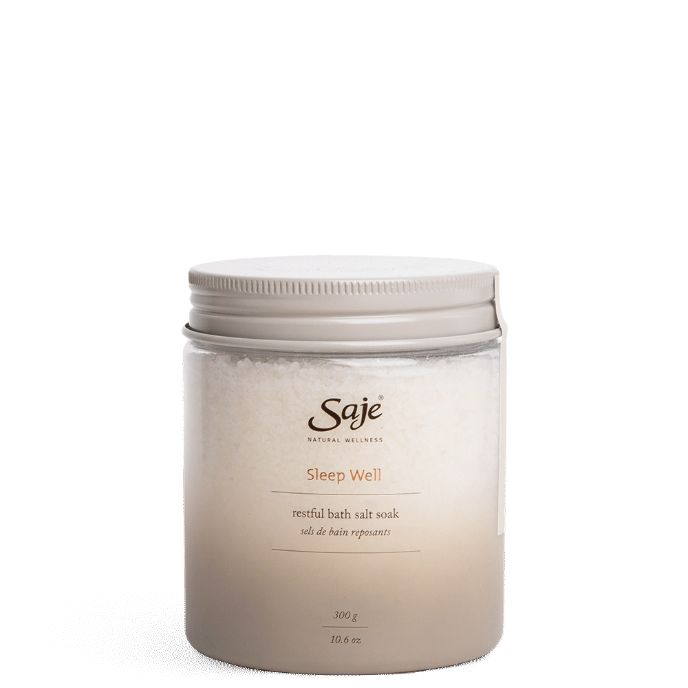 Saje 睡眠舒缓沐浴盐 夜间放松 300g 新品