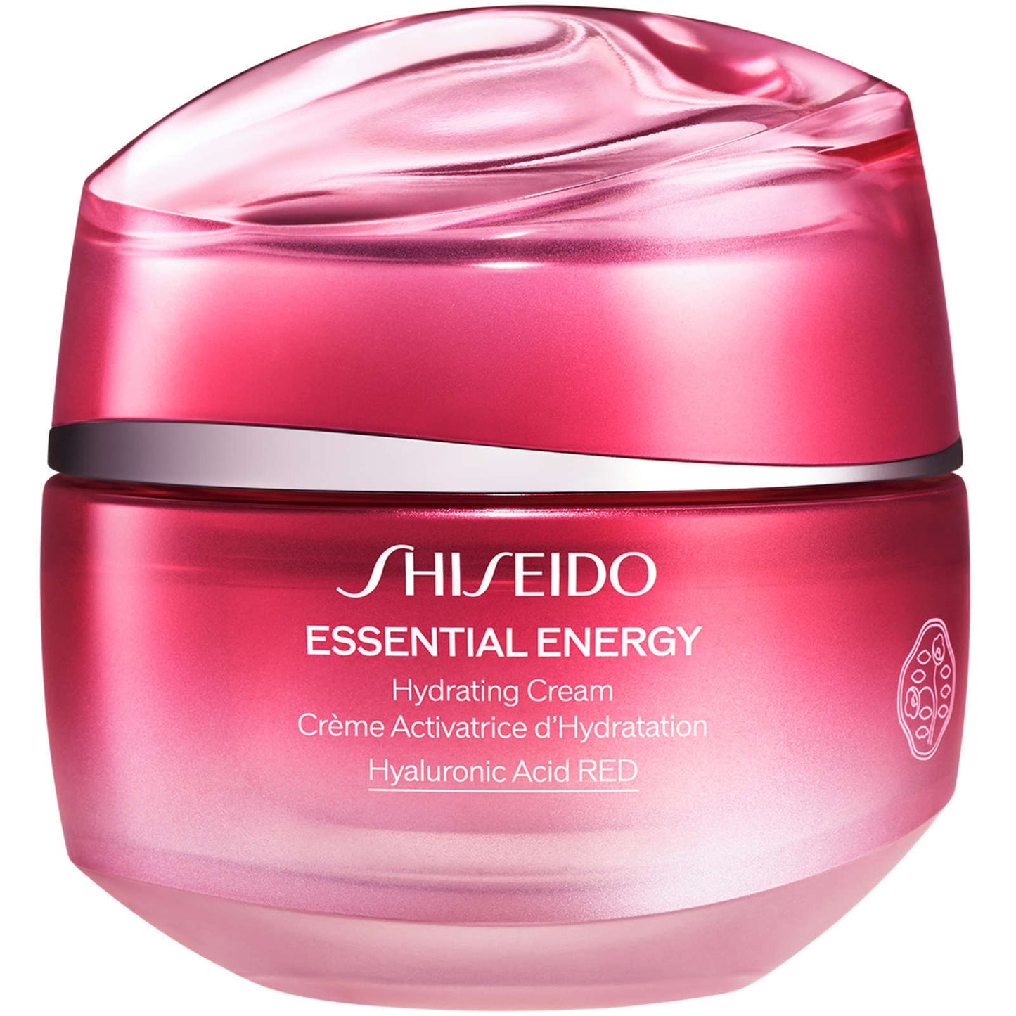 资生堂精华能量保湿霜透明质酸红色保湿 50ml 新品