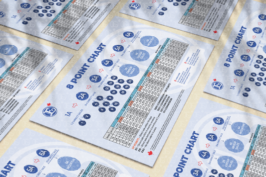 Enagic Kangen Leveluk Water 8 Point Chart Commissions Helpful 10 Sheets NEW