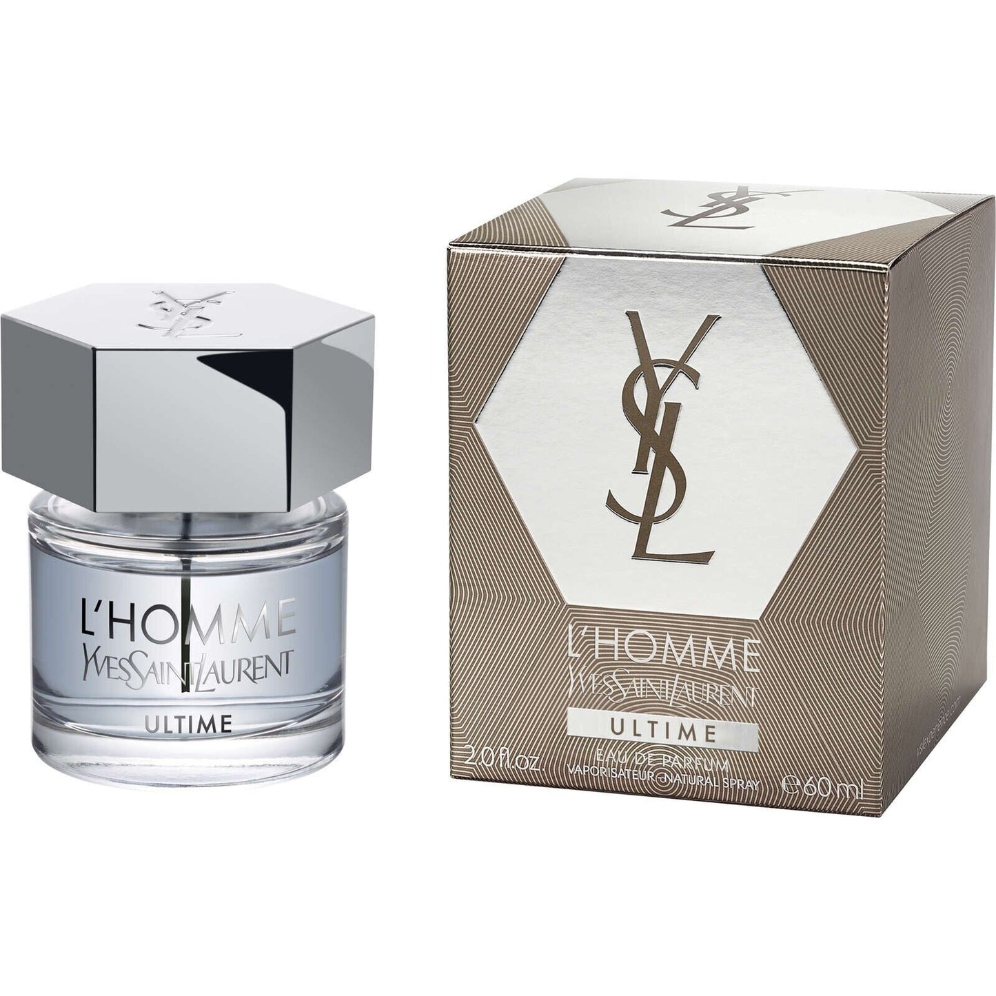 Yves Saint Laurent L'Homme Eau De Parfum Ultime Facet Tribute Freedom 60ml NEW