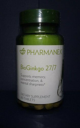 Nu Skin Nuskin Pharmanex BioGinkgo 27/7 60 片记忆循环片 全新