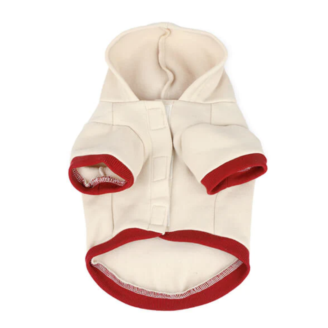 036Pets Hoodie Comfortable Fashionable Durable High Quality Med Size White NEW