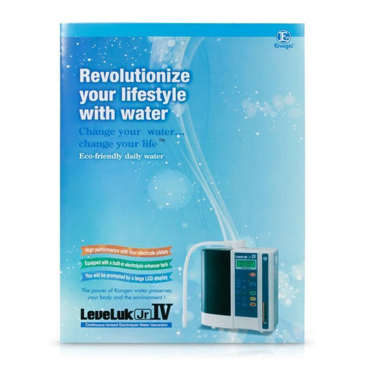 Enagic Kangen Leveluk Catalogue Leveluk JRIV English Trifold Information NEW