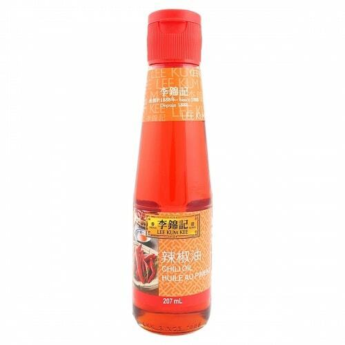 3 Bottles Lee Kum Kee Chili Oil Fresh Dipping Tasty Aromatic Flavor 207ml ea NEW