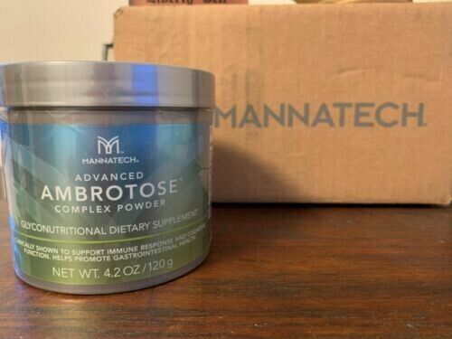 4 Canisters Mannatech Advanced Ambrotose Complex 120g Powder Immune Boost NEW