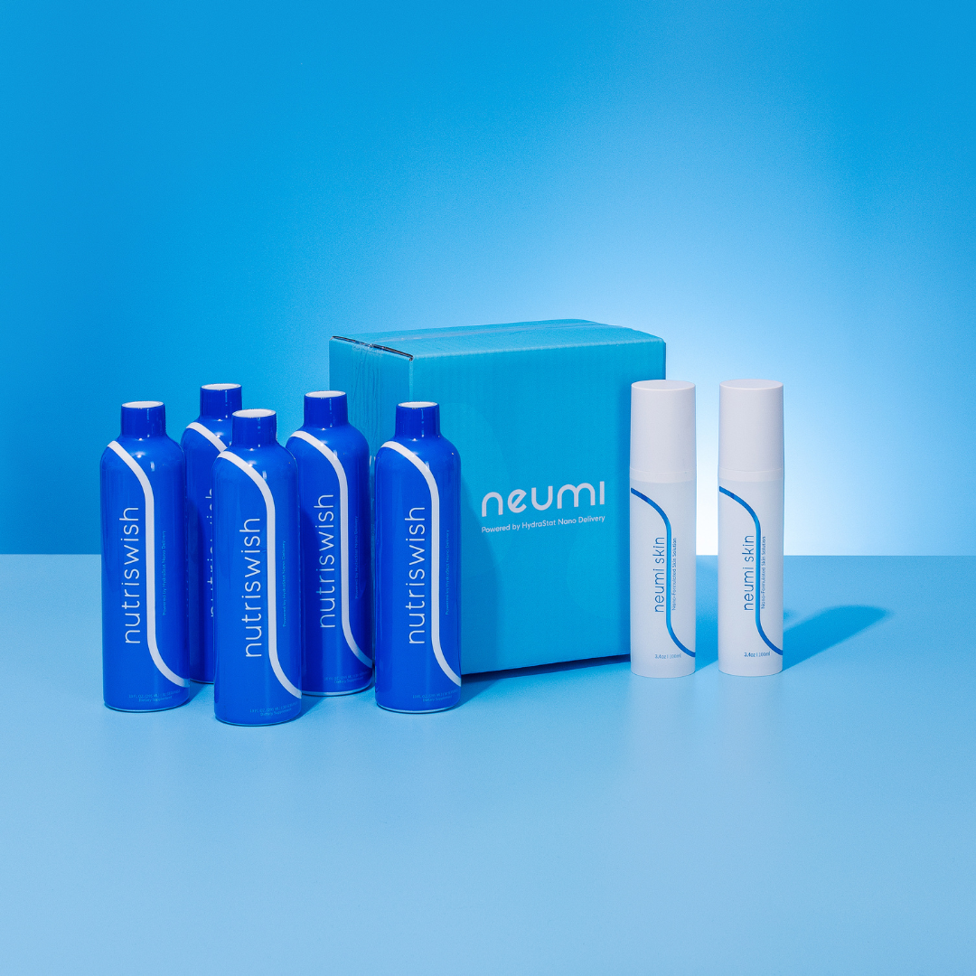 Neumi Quarterly Combo 2 Bottles Neumi Skin 5 Bottles NutriSwish 7 pcs NEW