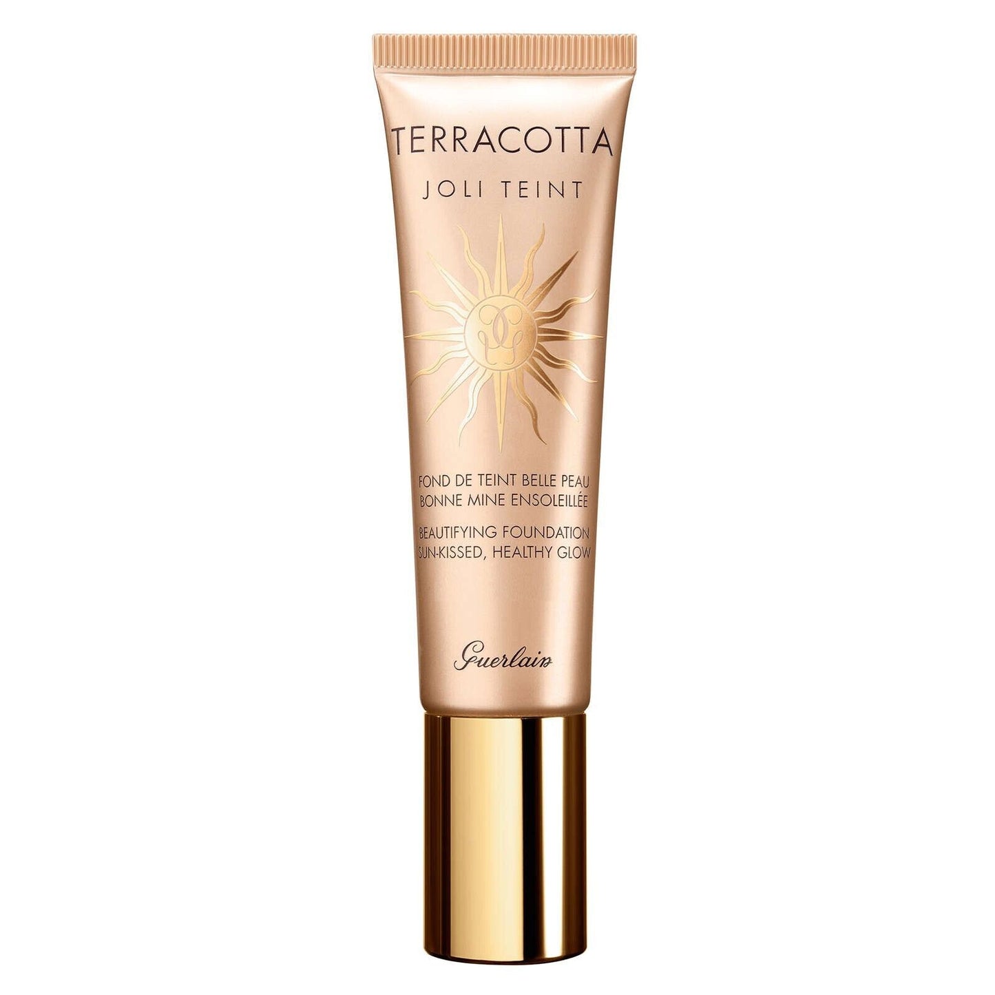Guerlain Terracotta Joli Teint Beautifying Foundation Healthy Fonce Color NEW