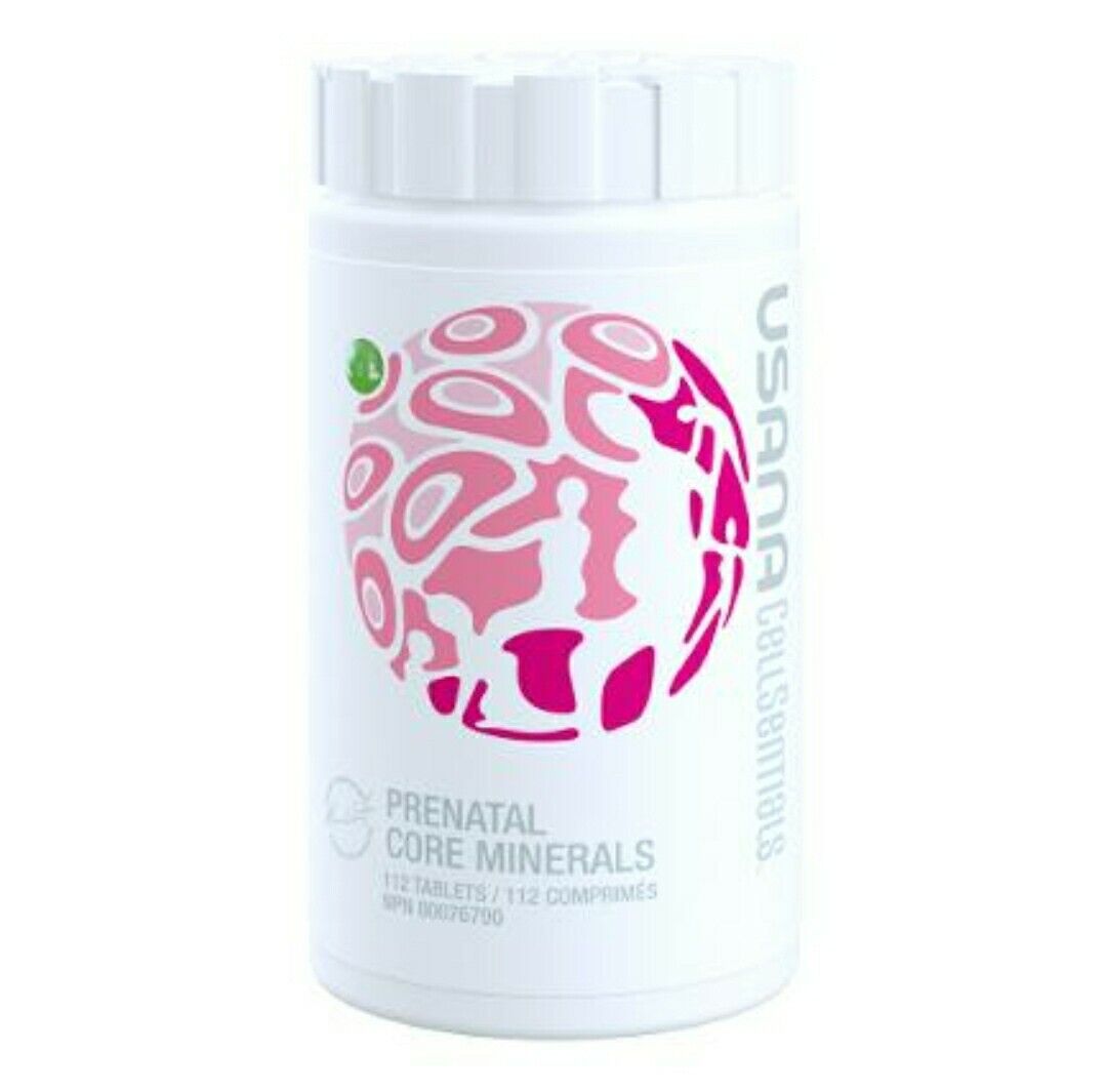 3 瓶 USANA 产前核心矿物质健康孕期营养品,适合妈妈,全新密封