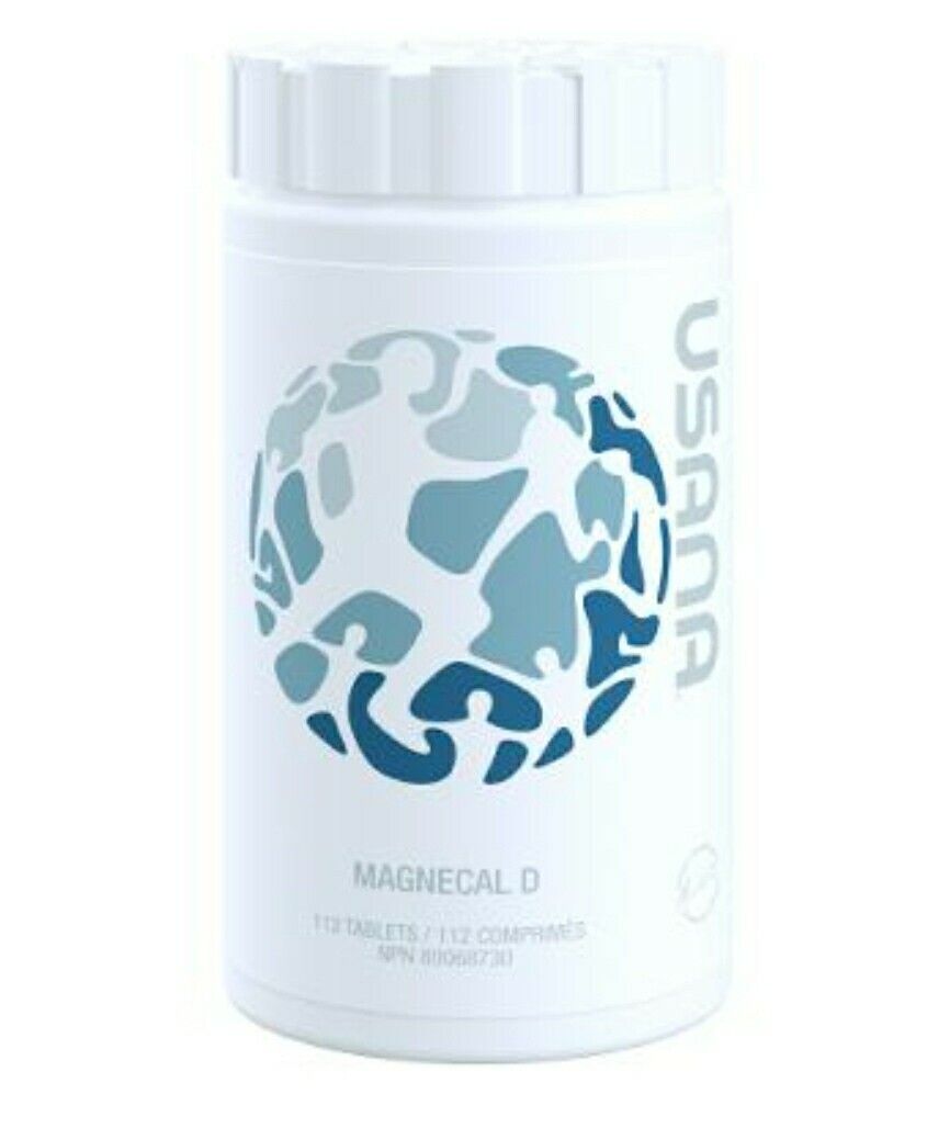 3 瓶 USANA MagneCal D Replace ACTIVE CALCIUM 维生素 D 健康补充剂