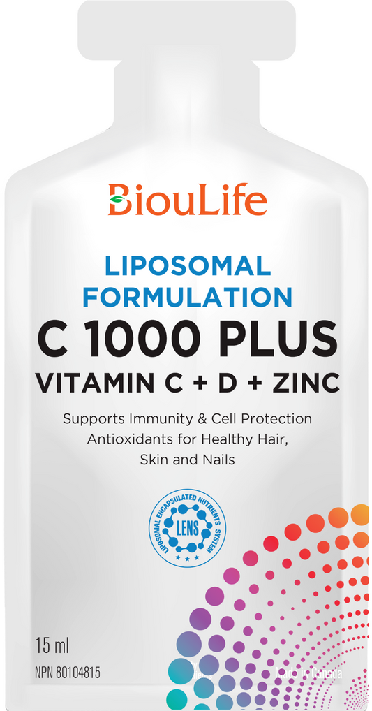 BiouLife C1000 Plus 脂质体配方必需营养素锌 30x15ml 新品