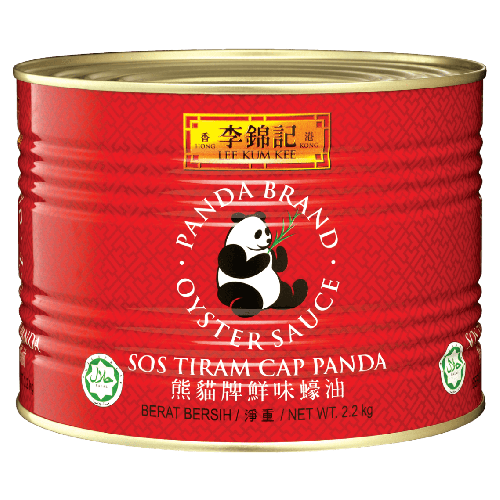 Lee Kum Kee Oyster Sauce Panda Round Can Seasoning Aromatic Flavor 2.2 kg NEW