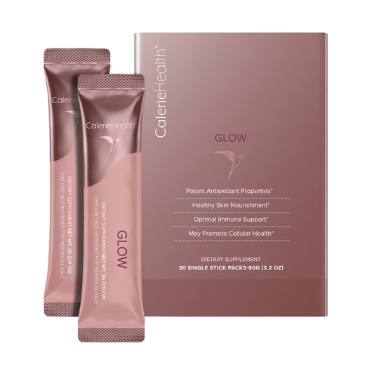 2 盒 Calerie Health Glow Delicious Beauty Forward 女性健康 30 件装 全新