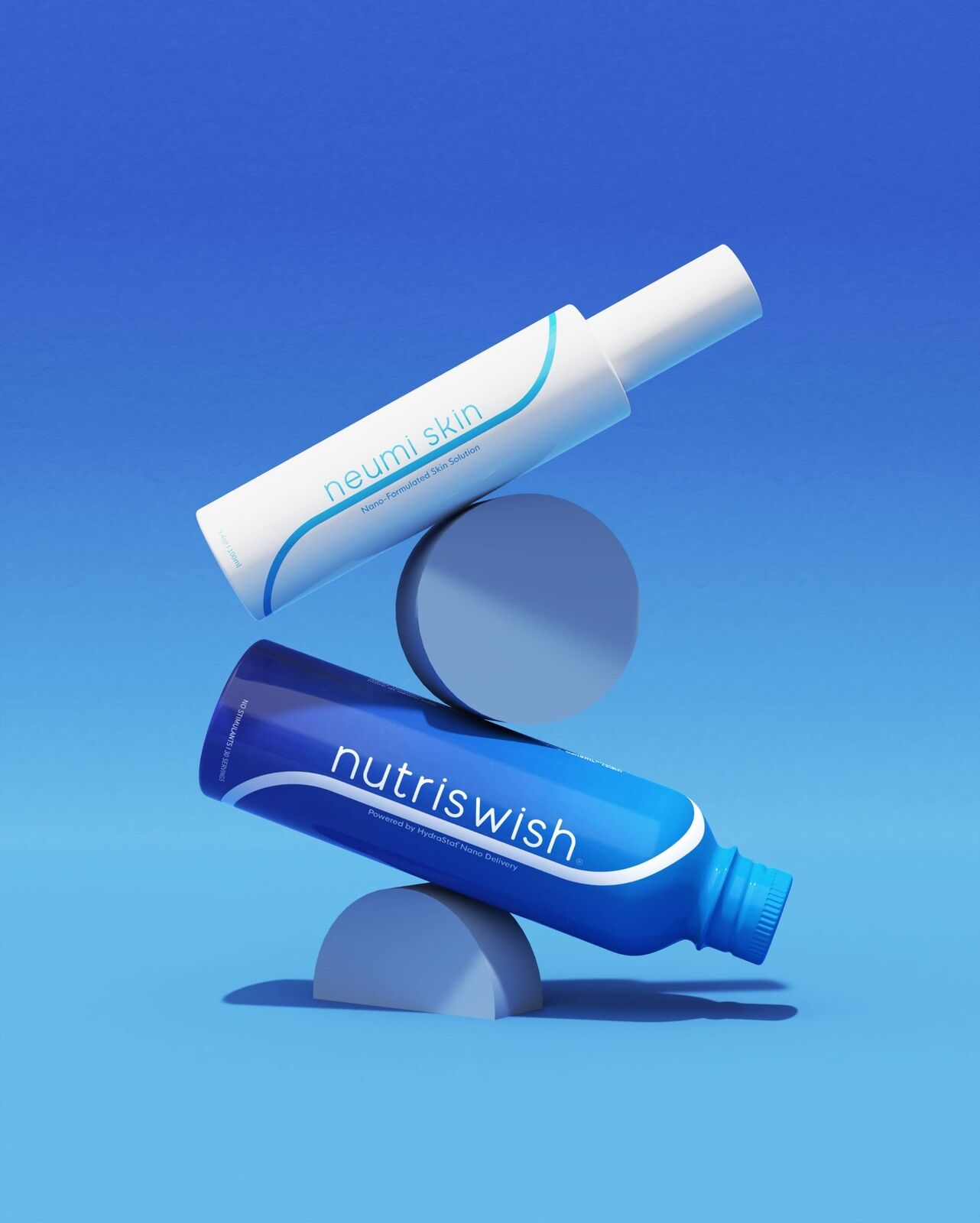 Neumi NutriSwish 基本套装 HydraStat Nano 无刺激皮肤配方 2 件装 全新