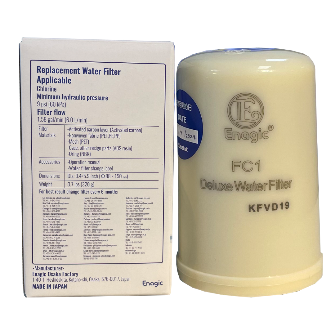 Enagic FC1 Leveluk High Grade F8 Water Filter Replacement Cartridge Japan NEW