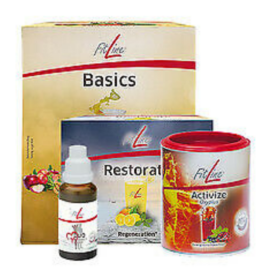 PM FitLine 最佳套装额外含 Heart Duo Brain Heart Support 4 件套 全新