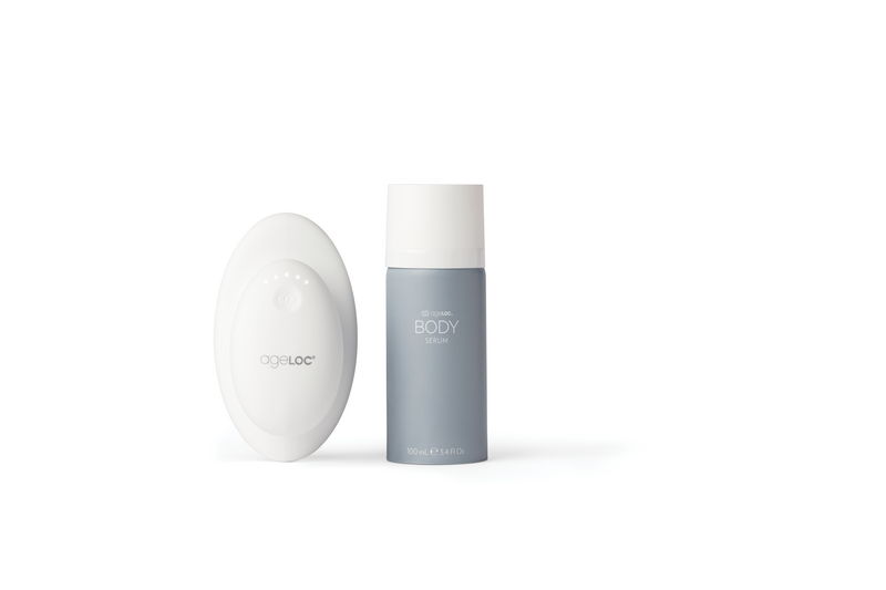 Nu Skin ageLOC WellSpa iO 和身体精华素套装舒缓放松 2 件装 全新