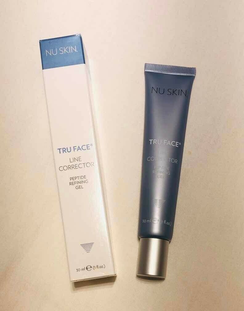3 管 Nu skin Nuskin Tru Face Line Corrector 肽精炼凝胶 30 毫升 1.盎司