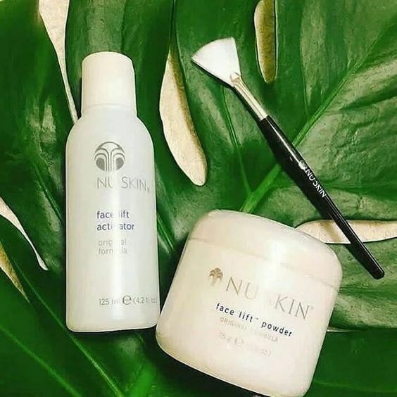 Nu Skin NuSkin 面部提升粉和活化剂组合年轻外观抗衰老新品