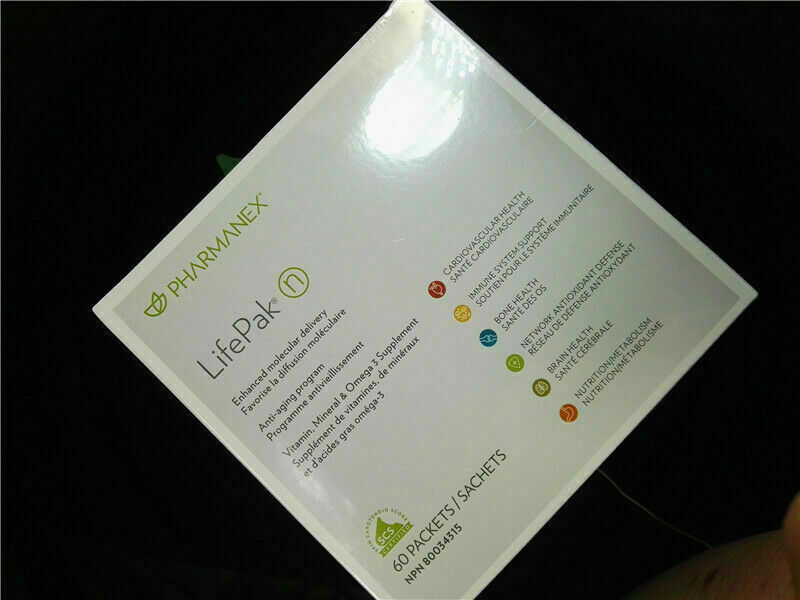 4 盒 Nu Skin Nuskin Pharmanex Lifepak 纳米维生素健康免疫补充剂