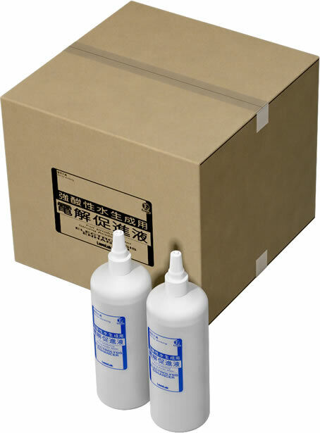 Enagic Kangen Leveluk Electrolysis Enhancer Fluid (24 bottles) 400ml each NEW