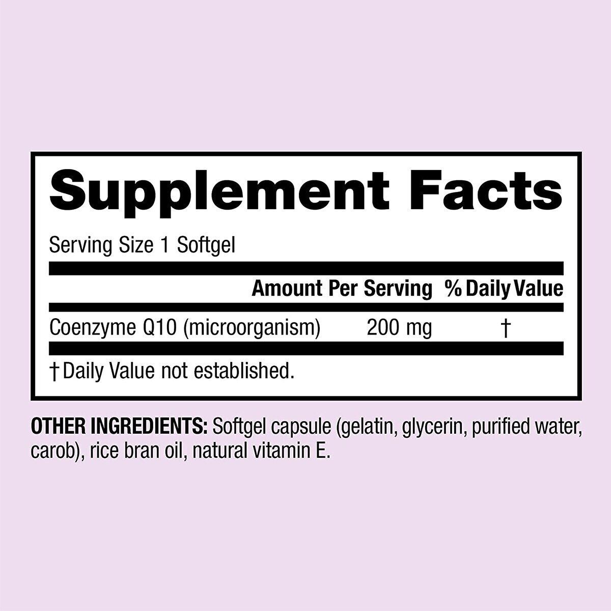 Webber Naturals Clear Coenzyme Q10 200mg Cardiovascular System 60 Softgels NEW