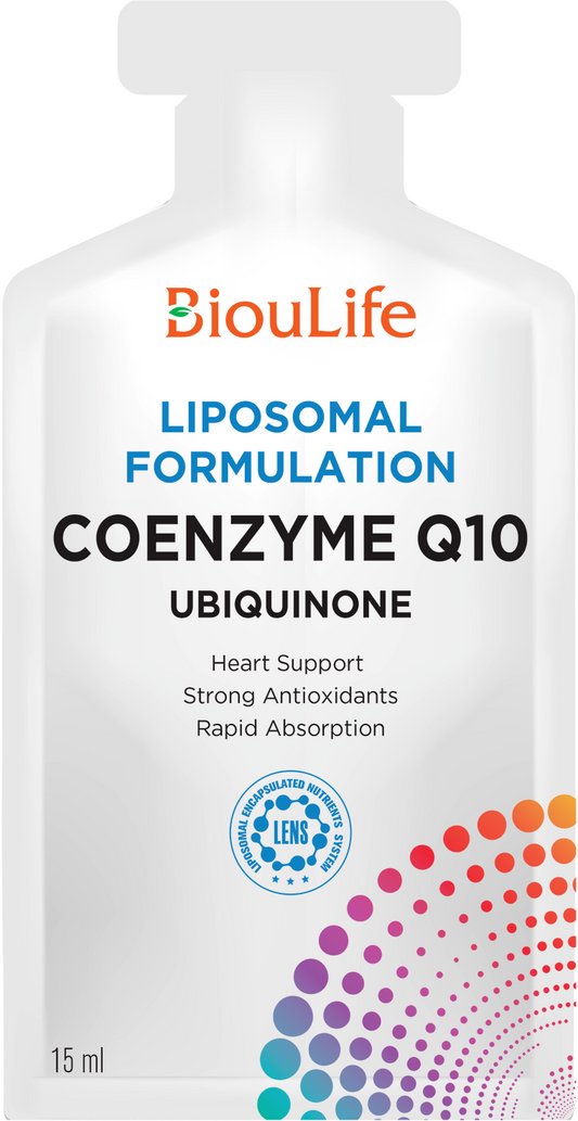 BiouLife 辅酶 Q10 脂质体配方基本心脏支持 30x15ml 全新
