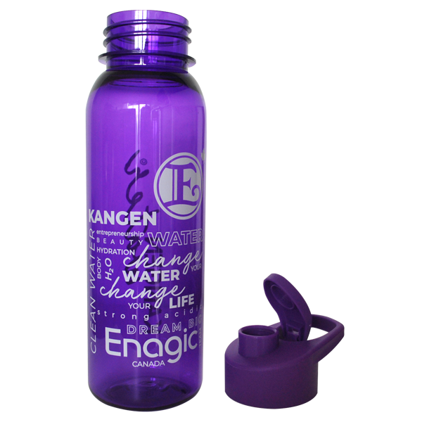 Enagic Kangen Leveluk Sports Water Bottle 24 oz Hydration Easy Maintenance NEW