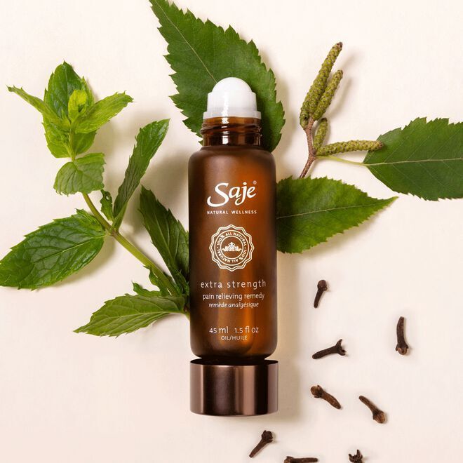 Saje Natural Wellness Extra Strength Pain Relieving Remedy Oil 1.5 fl.oz NEW