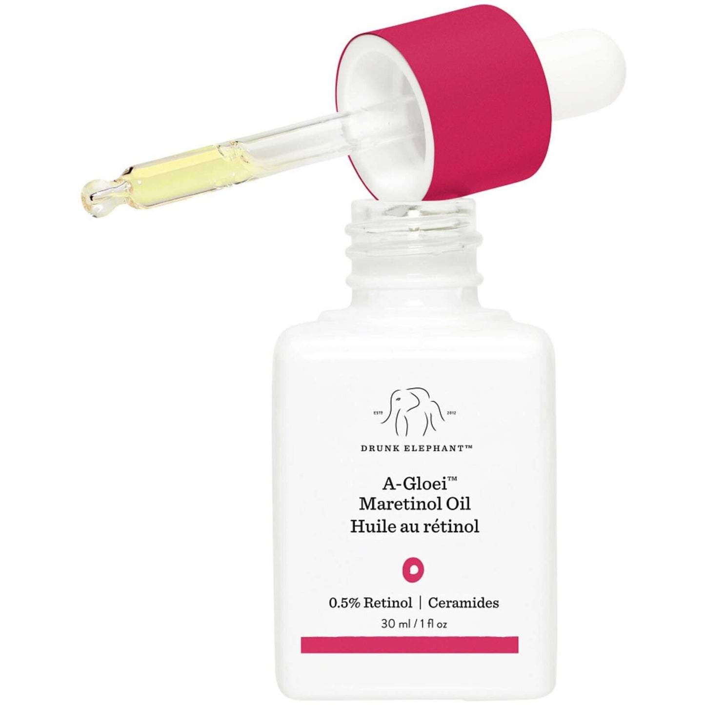 Drunk Elephant A-Gloei Maretinol Oil Ceramides 0.5% Retinol Beauty 30ml NEW