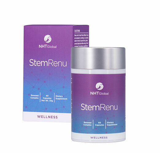 2 Bottles NHT Global StemRenu Bioactive Restore Youthfulness of Body Stress NEW