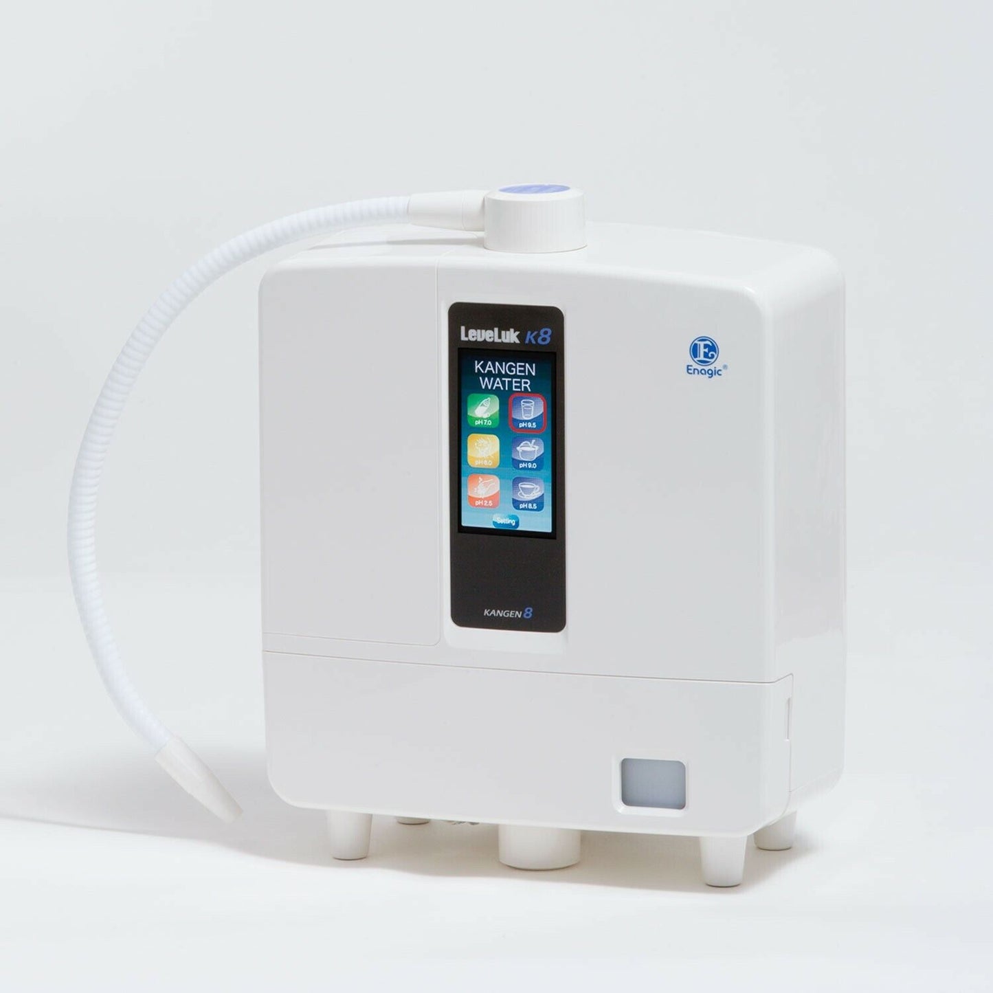 Enagic Leveluk K8 Kangen Water Ionizer Machine 8 Plates Filtration Stages NEW