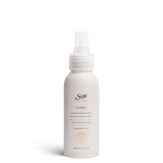 Saje Goddess 矿物盐喷雾除臭剂天然保护剂 100ml 新品