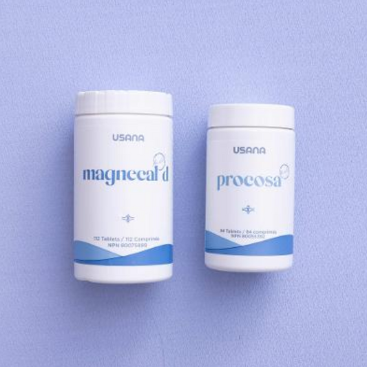 USANA 关节支持包 Magnecal D Procosa 镁维生素 C、D 2 件装新品