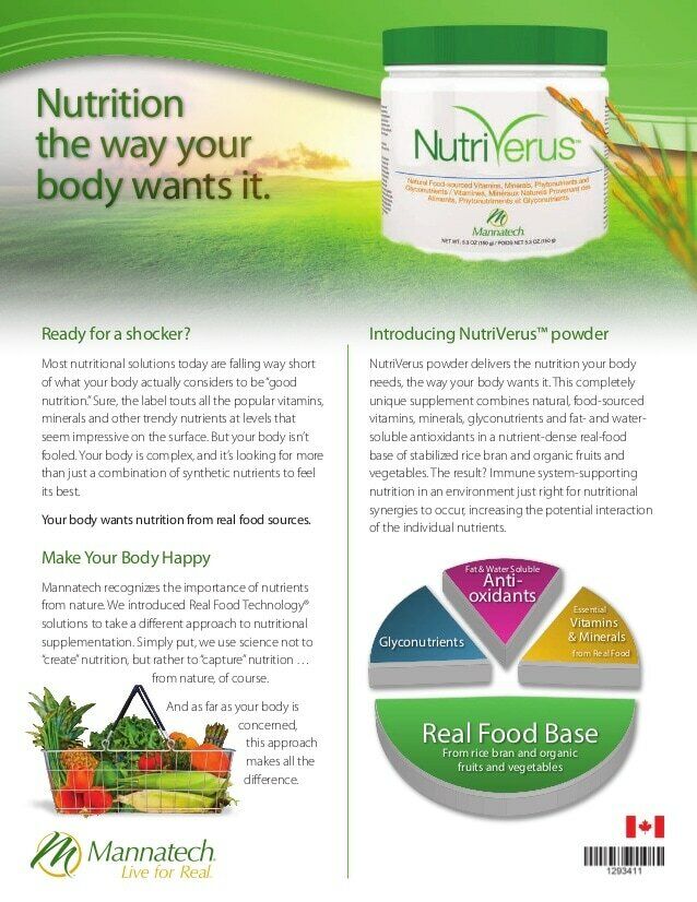 3 Cans Mannatech Nutriverus Antioxidant 150g ea Powder Immune Supplement NEW