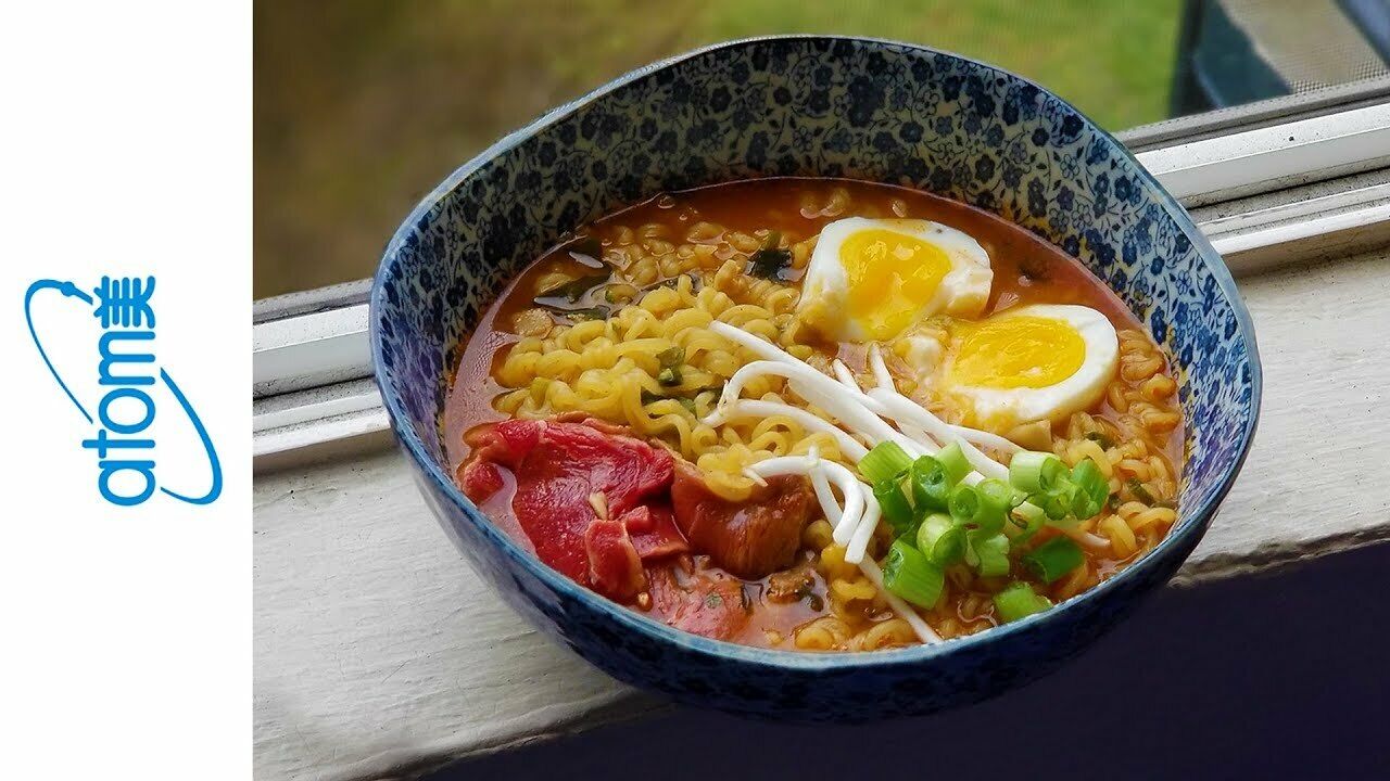 Atomy 土豆素食拉面 12 包韩国方便面纤维辣椒新品