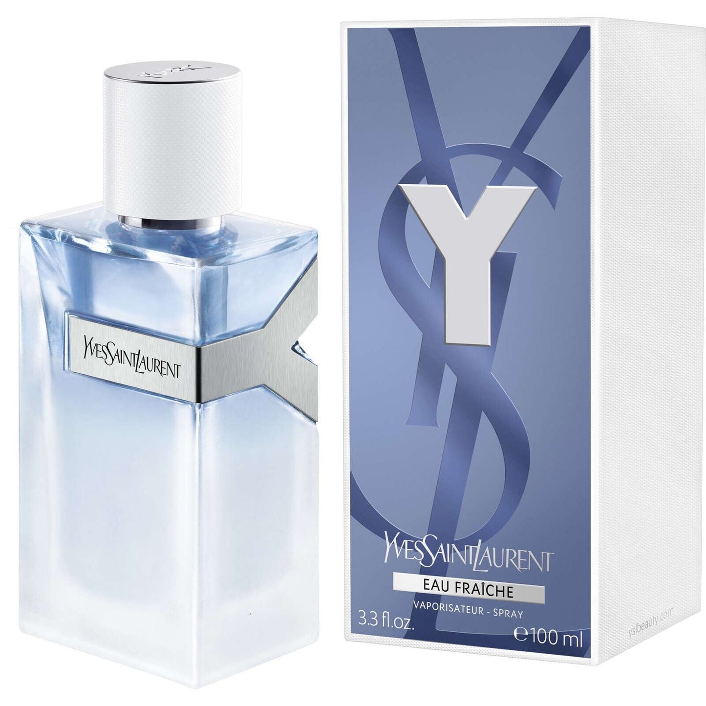 Yves Saint Laurent Y Eau de Toilette Eau Fraiche Energizing Rush Icy 50ml NEW