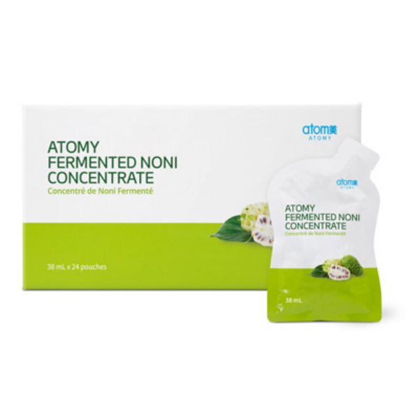 Atomy 发酵诺丽浓缩液有机爪哇岛陈酿 24 x 38 毫升袋装新品